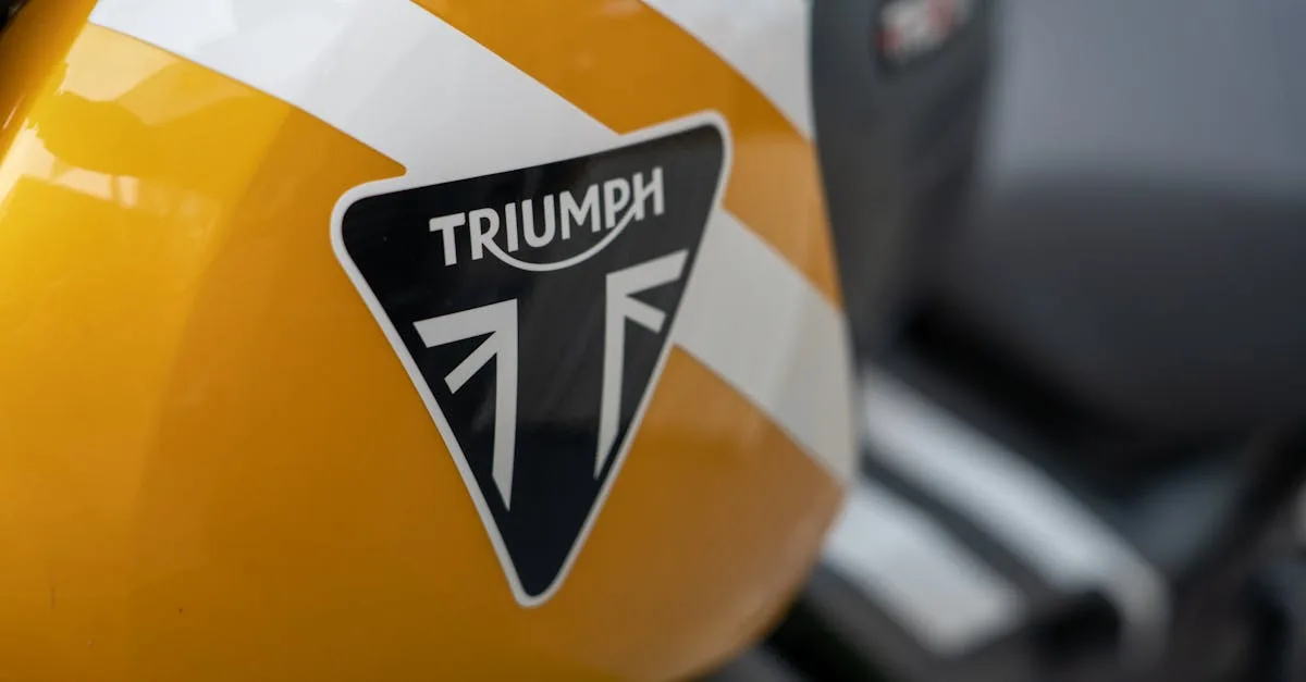 découvrez triumph, la marque emblématique alliant performance, style et innovation pour des motos d'exception.